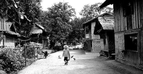 Ban NaKaang village; Ban KaNaang, Laos, 2009