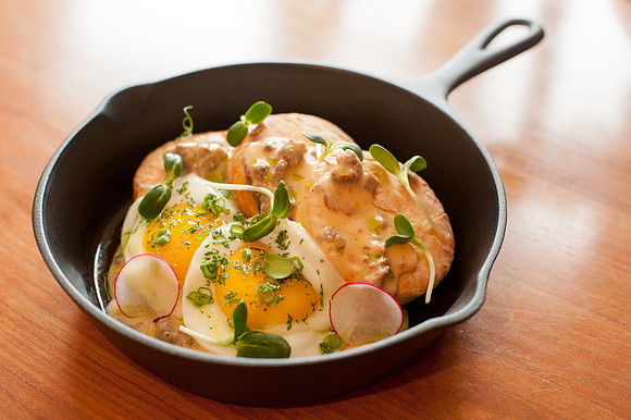 Buttermilk Biscuits with Sausage
