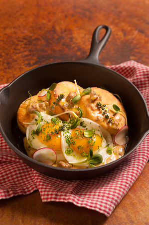 Buttermilk Biscuits with Sausage