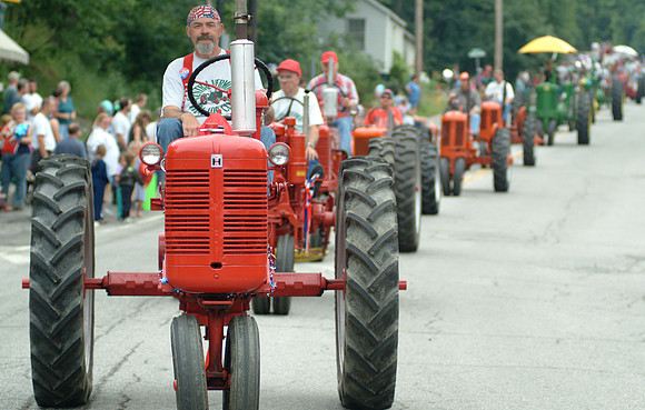 Randolph July 4th Tractors