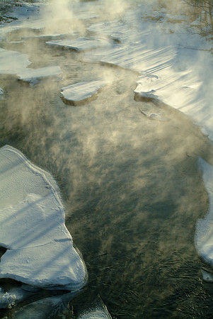 Clear and Colder - On the White River