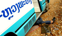 Bus breakdown; northern Laos, 2009