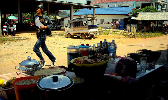 Running; Vang Vieng, Laos, 2008