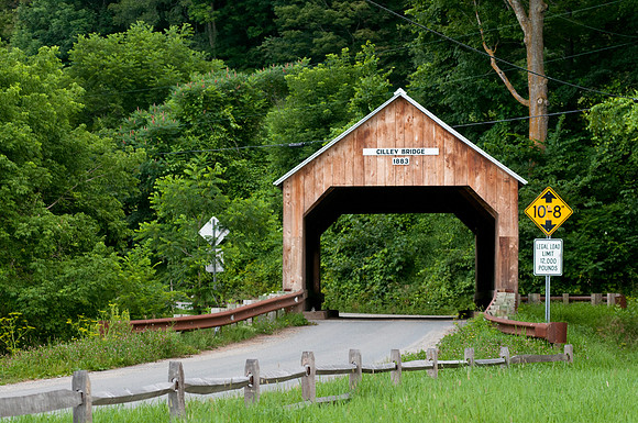 The Cilley Bridge, Tunbridge, Vt.