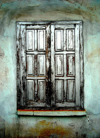 Shutters; Luang Namtha, Laos, 2008