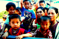 Family; Vang Vieng, Laos, 2008
