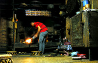 Restaurant kitchen; Ban NaKaang, Laos, 2009