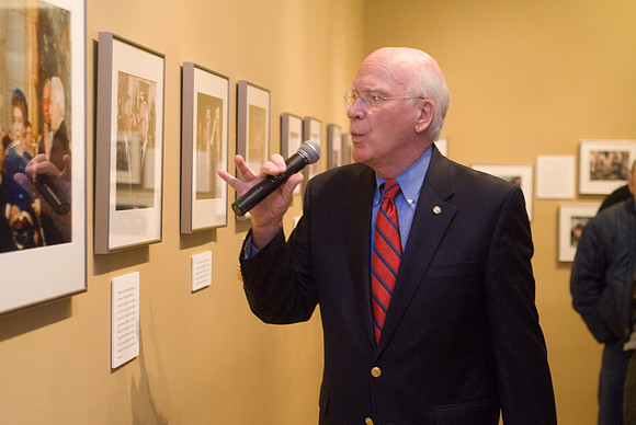 Leahy Visits his own Show-9185
