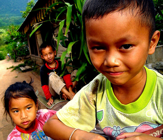 Children of Muang Ngoy; Muang Ngoy, Laos, 2008